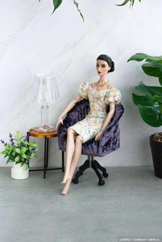 Коллекция вращающихся кресел для кукол Барби, ФР и подобных (фото 5)