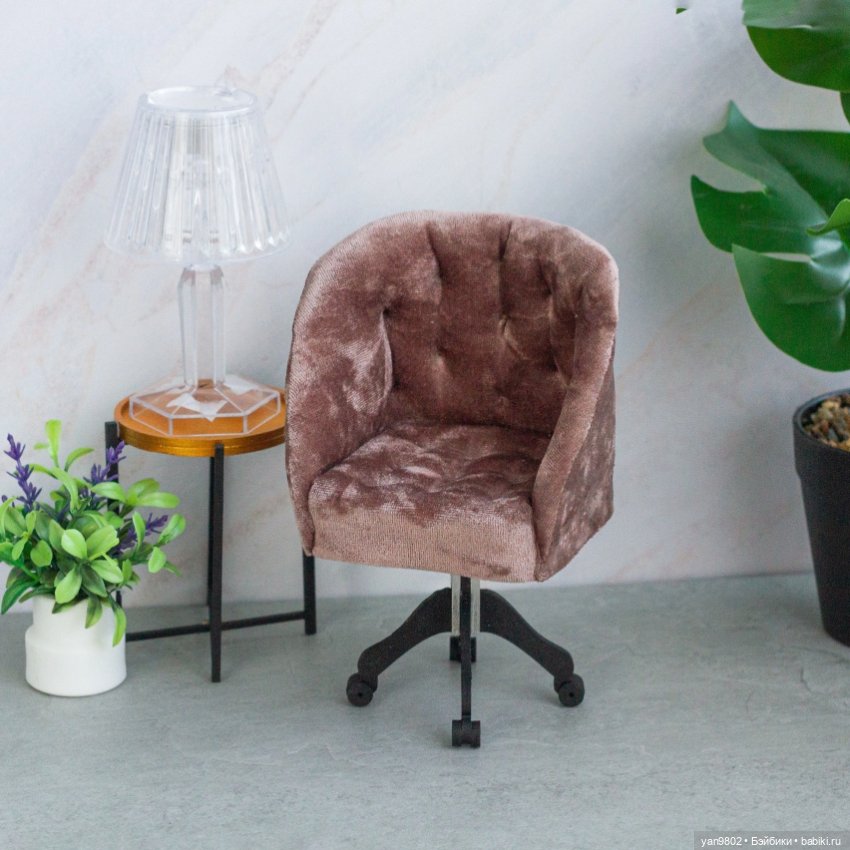 Коллекция вращающихся кресел для кукол Барби, ФР и подобных (фото 2)