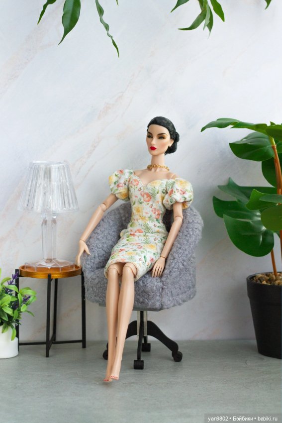 Коллекция вращающихся кресел для кукол Барби, ФР и подобных (фото 8)