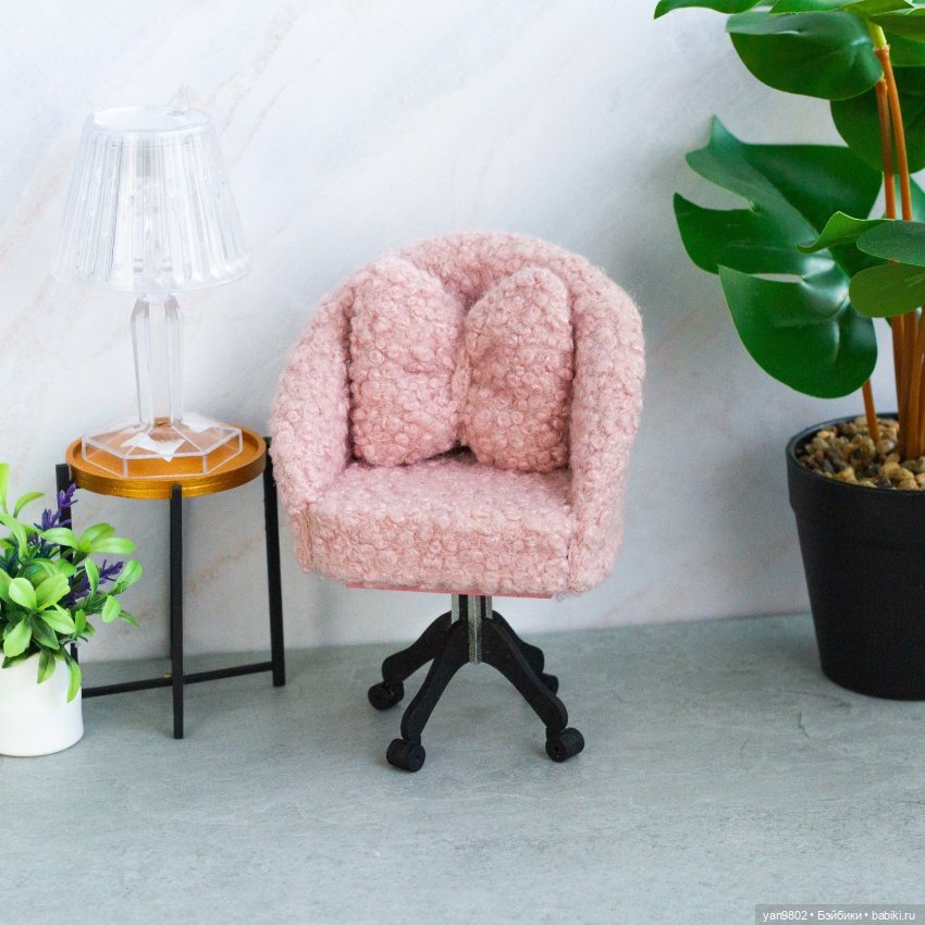 Коллекция вращающихся кресел для кукол Барби, ФР и подобных