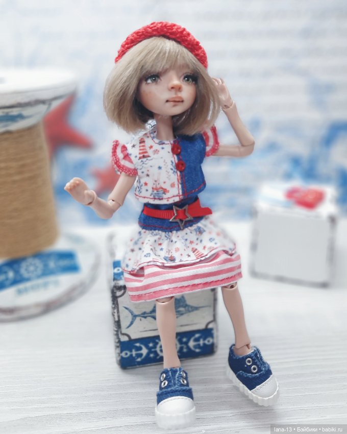 Призываем лето — Одежда и обувь для кукол своими руками: фото (фото 5)