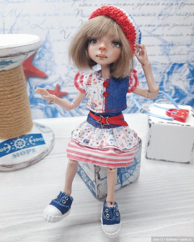 Призываем лето — Одежда и обувь для кукол своими руками: фото (фото 4)