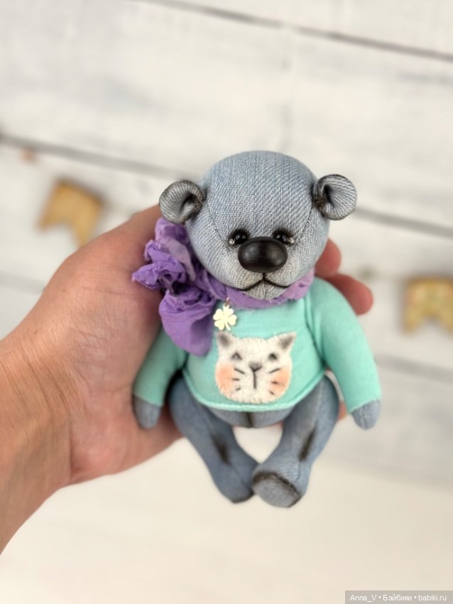 Тедди мишка Кирюша — Авторские мишки Тедди и друзья: фото