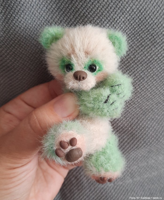 Ментоловая Панда — Вязаные игрушки и амигуруми: крючком (фото 2)
