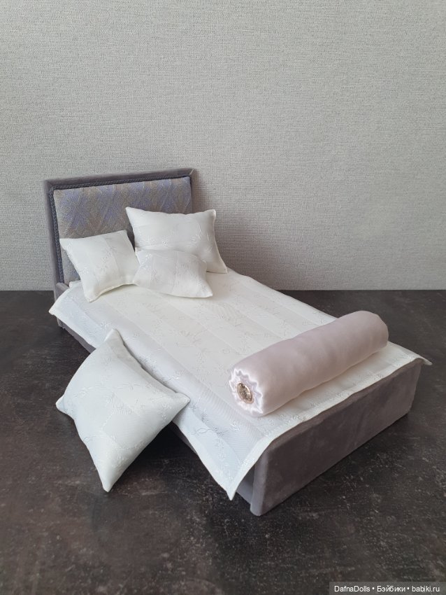 Кроватка для кукол 1:6😴 — Мебель для кукол и домиков: фото (фото 3)
