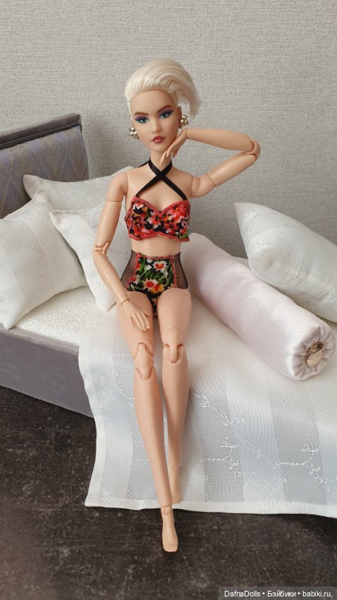 Кроватка для кукол 1:6😴 — Мебель для кукол и домиков: фото