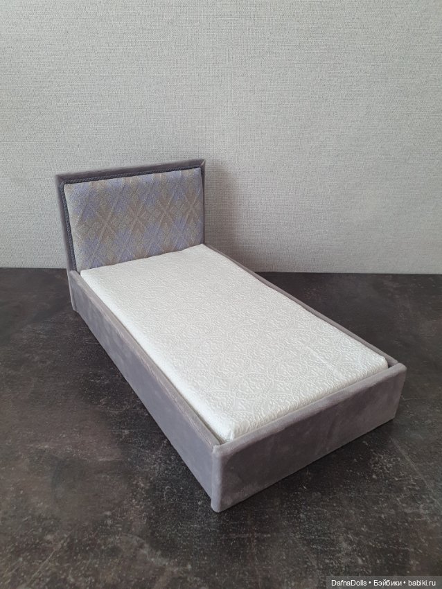 Кроватка для кукол 1:6😴 — Мебель для кукол и домиков: фото