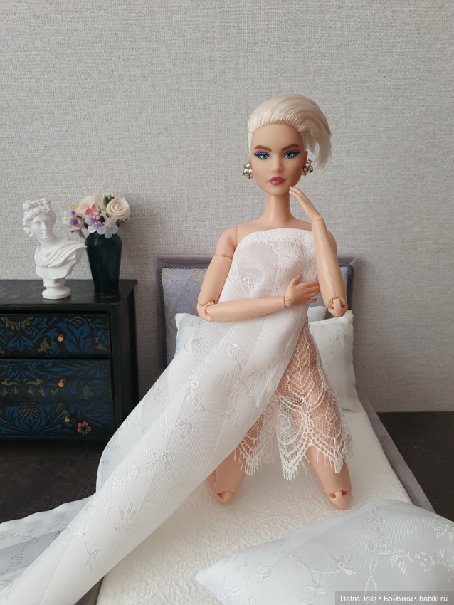 Кроватка для кукол 1:6😴 — Мебель для кукол и домиков: фото (фото 10)