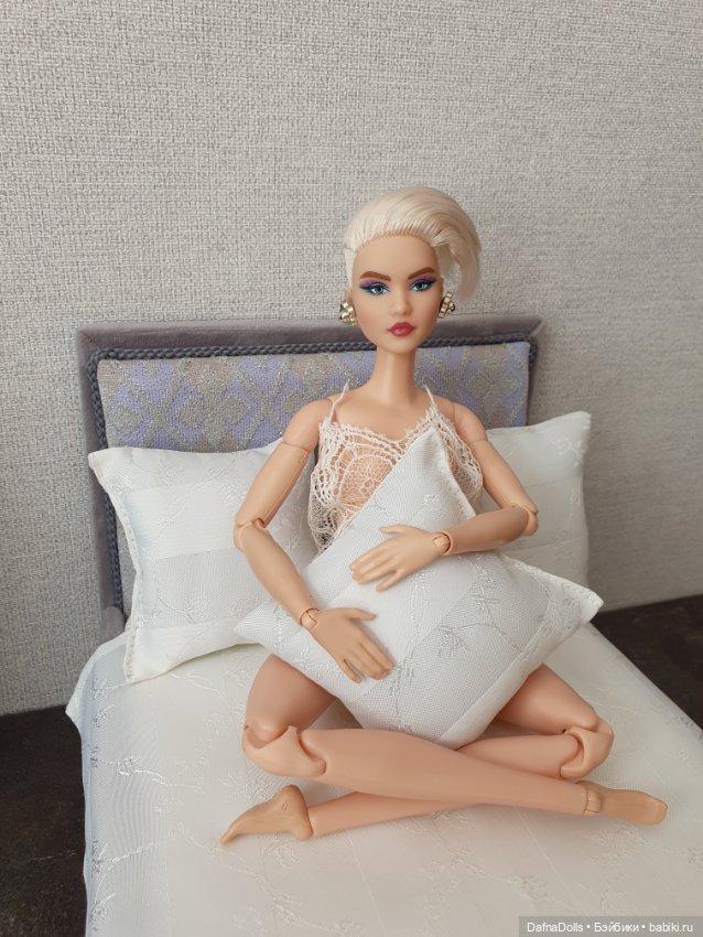 Кроватка для кукол 1:6😴 — Мебель для кукол и домиков: фото (фото 8)