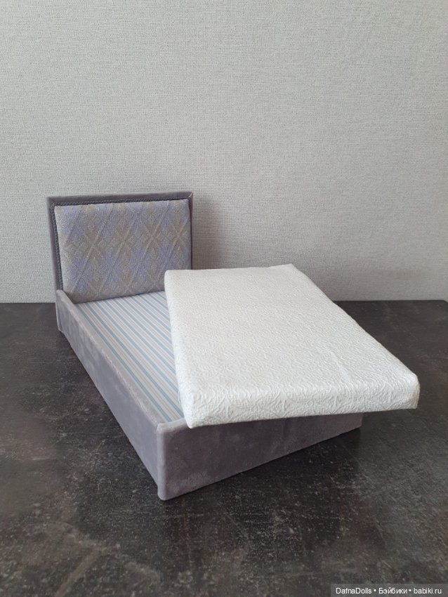 Кроватка для кукол 1:6😴 — Мебель для кукол и домиков: фото (фото 2)