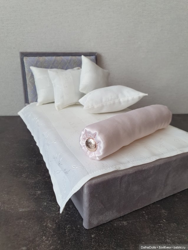 Кроватка для кукол 1:6😴 — Мебель для кукол и домиков: фото (фото 5)