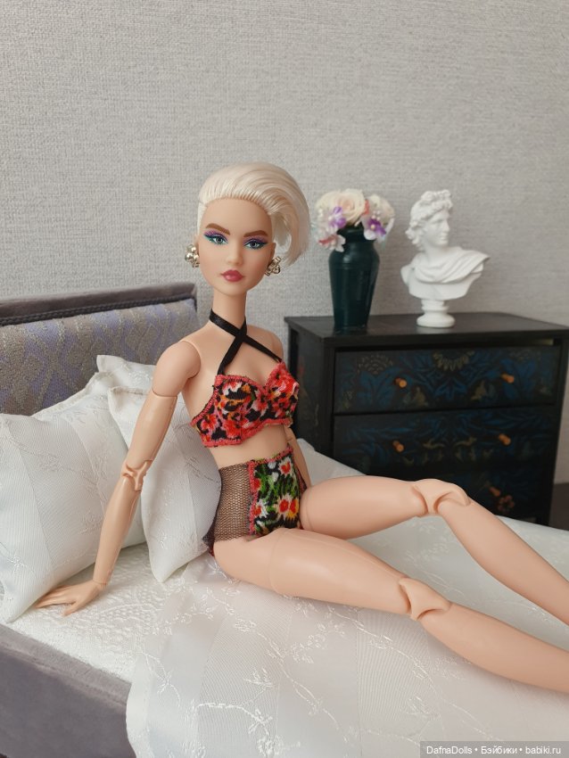 Кроватка для кукол 1:6😴 — Мебель для кукол и домиков: фото