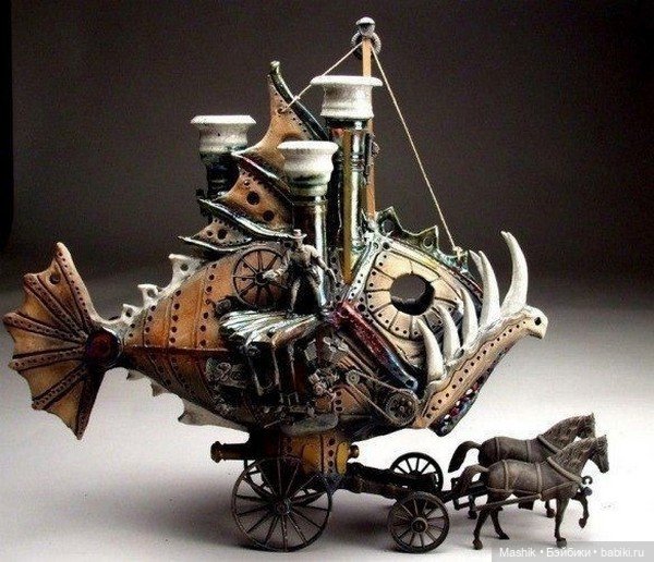 Работы Mitchell Grafton — Лепка авторских игрушек и папье (фото 3)