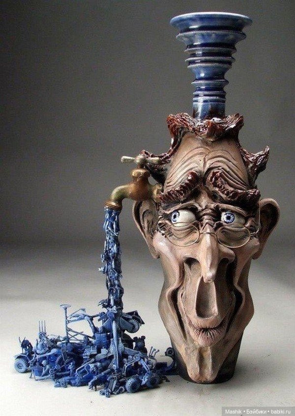 Работы Mitchell Grafton — Лепка авторских игрушек и папье