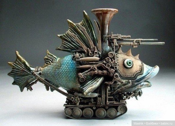 Работы Mitchell Grafton — Лепка авторских игрушек и папье (фото 2)