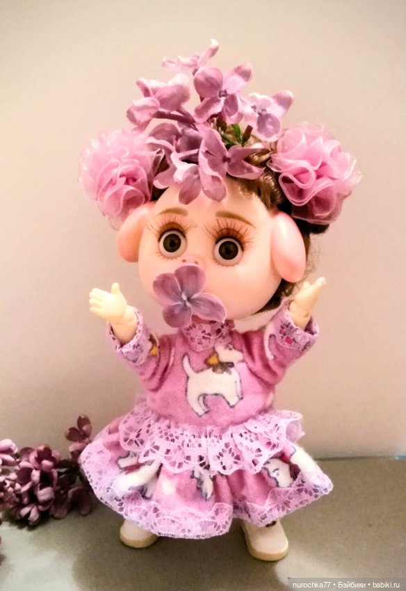 Про Нафочку. Цвет настроения - сиреневый