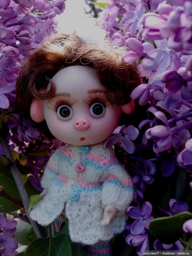 Про Нафочку. Цвет настроения - сиреневый