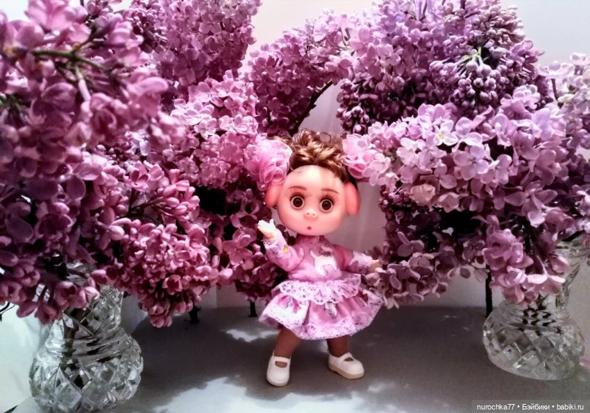 Про Нафочку. Цвет настроения - сиреневый