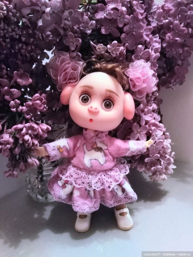 Про Нафочку. Цвет настроения - сиреневый