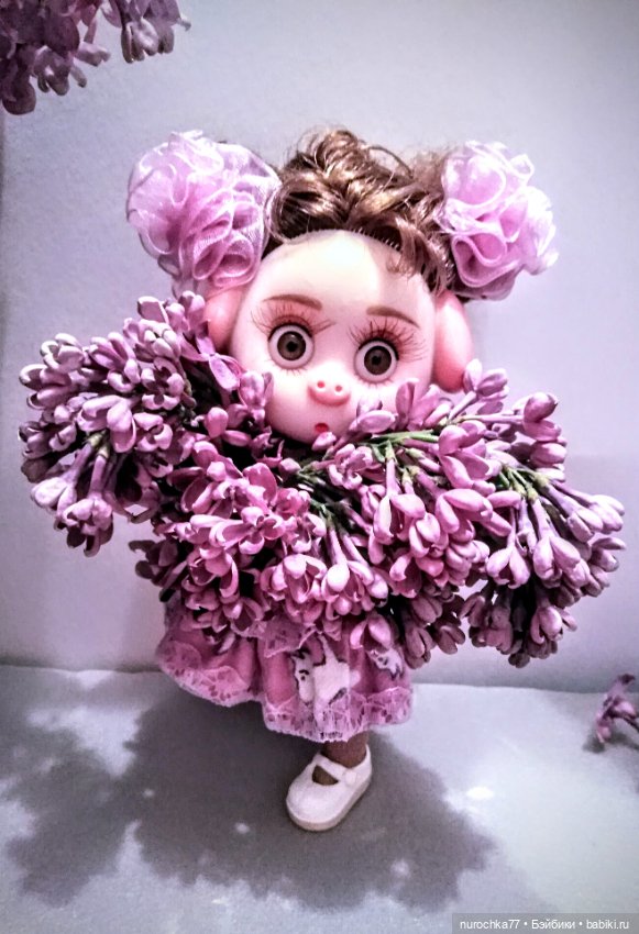 Про Нафочку. Цвет настроения - сиреневый