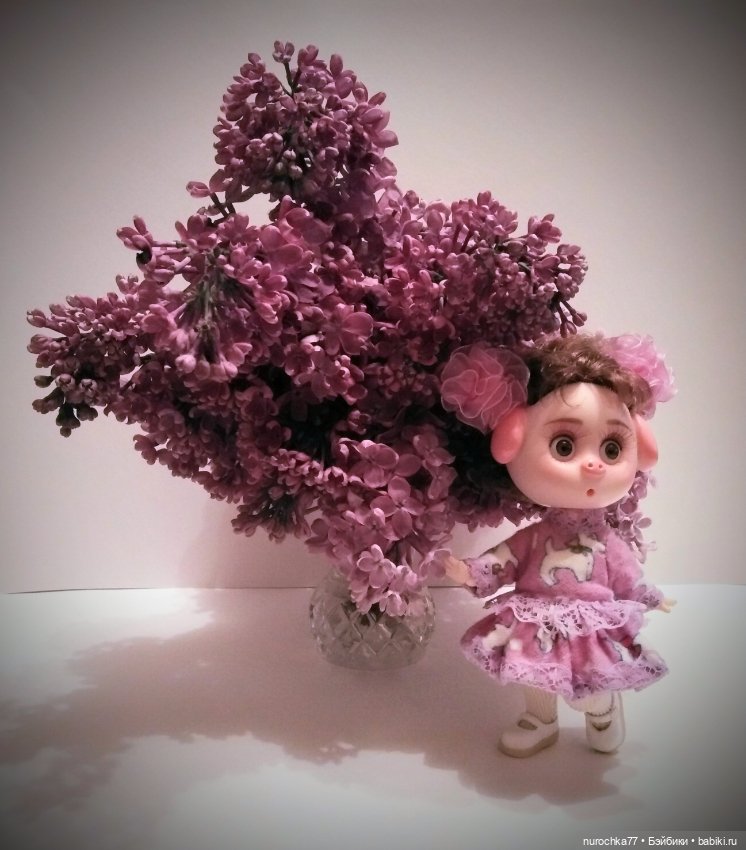 Про Нафочку. Цвет настроения - сиреневый