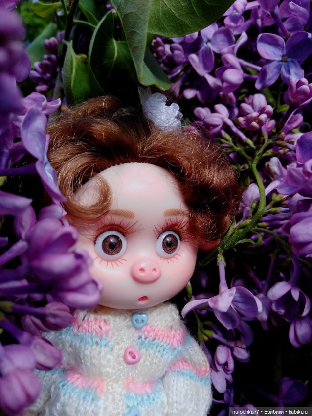 Про Нафочку. Цвет настроения - сиреневый