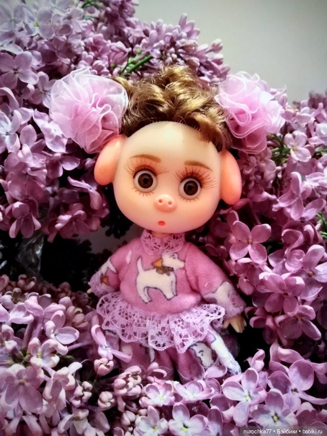 Про Нафочку. Цвет настроения - сиреневый