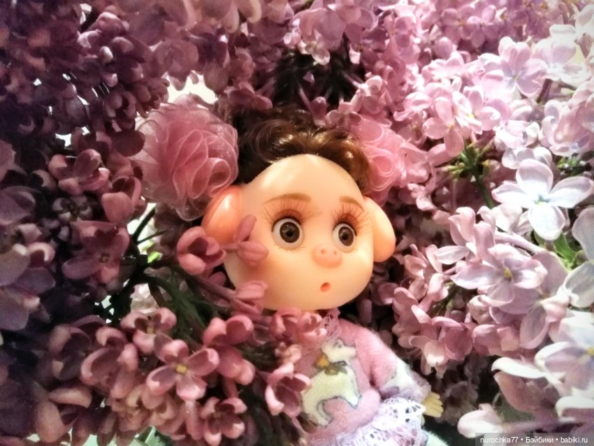 Про Нафочку. Цвет настроения - сиреневый