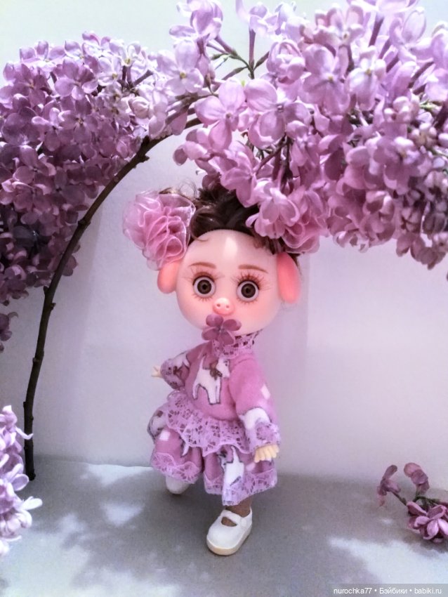 Про Нафочку. Цвет настроения - сиреневый