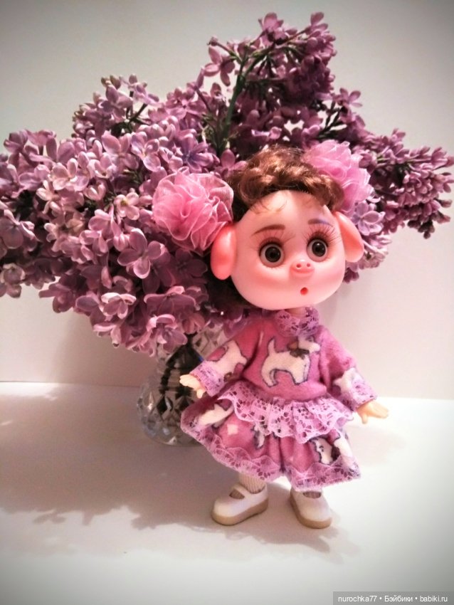 Про Нафочку. Цвет настроения - сиреневый