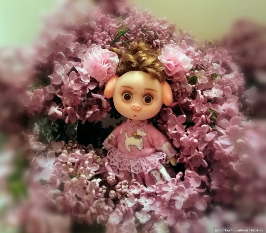 Про Нафочку. Цвет настроения - сиреневый