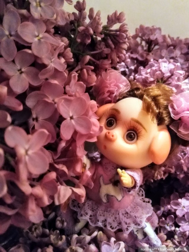 Про Нафочку. Цвет настроения - сиреневый