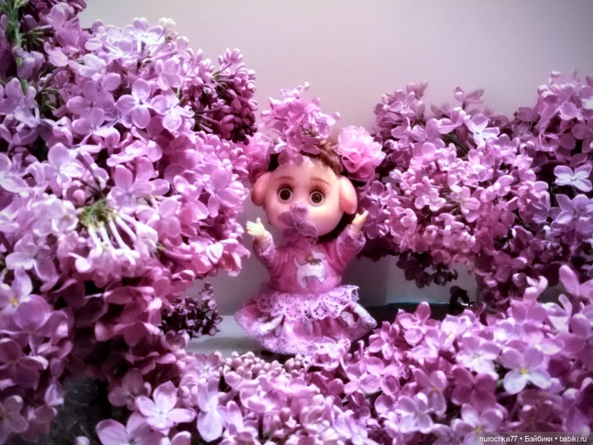 Про Нафочку. Цвет настроения - сиреневый