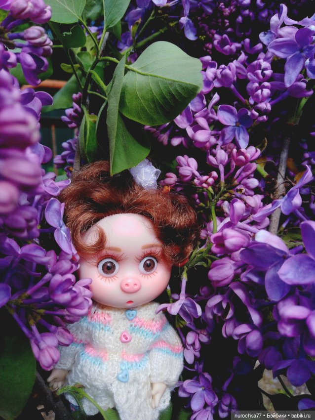 Про Нафочку. Цвет настроения - сиреневый