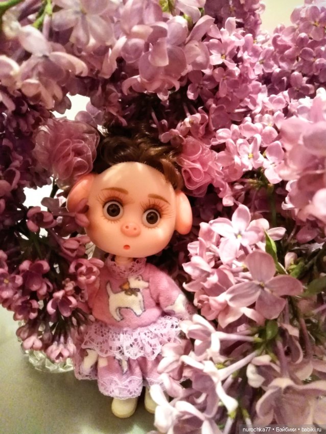 Про Нафочку. Цвет настроения - сиреневый