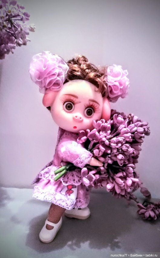 Про Нафочку. Цвет настроения - сиреневый