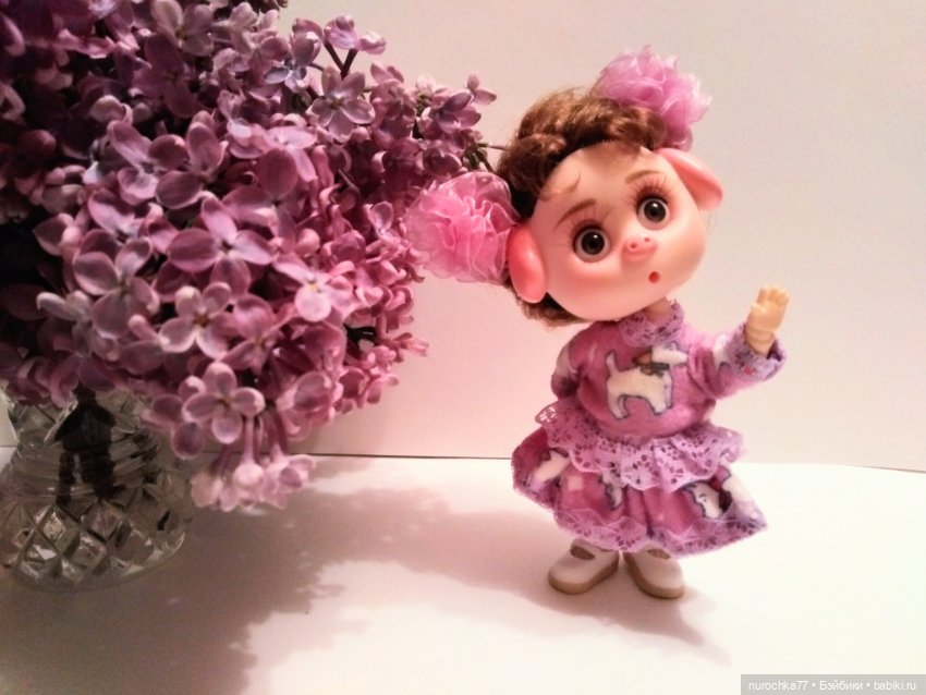 Про Нафочку. Цвет настроения - сиреневый