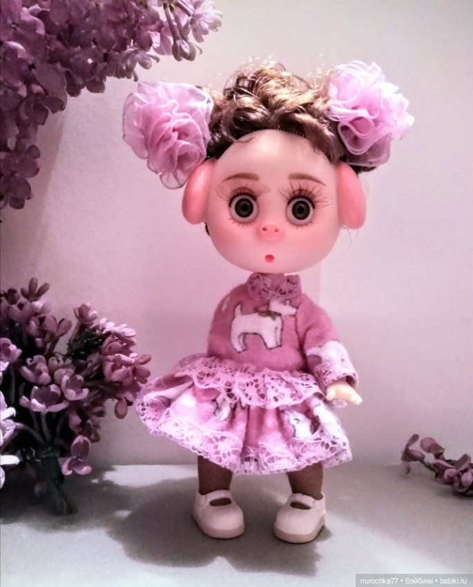 Про Нафочку. Цвет настроения - сиреневый