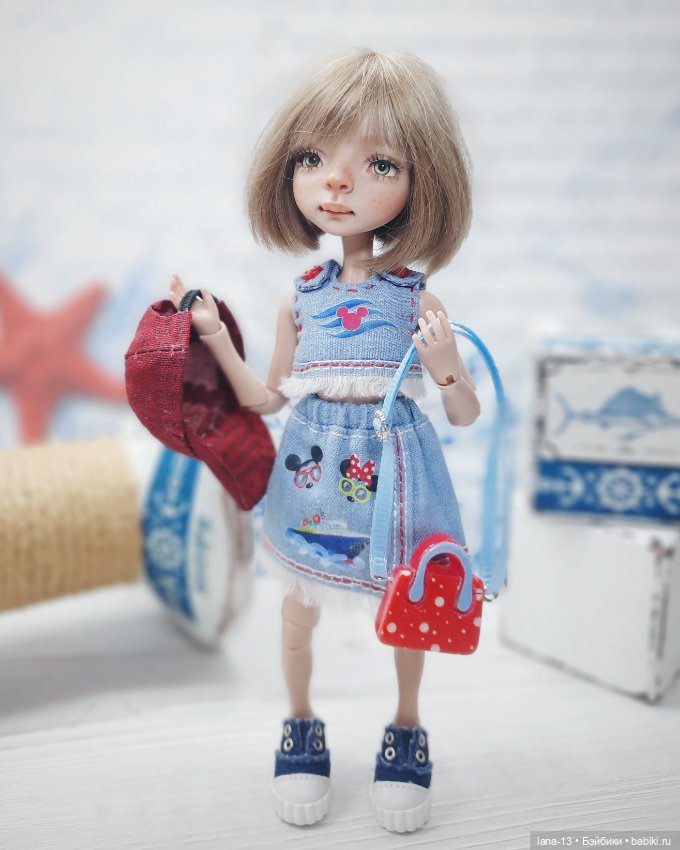 Призываем лето — Одежда и обувь для кукол своими руками: фото (фото 6)