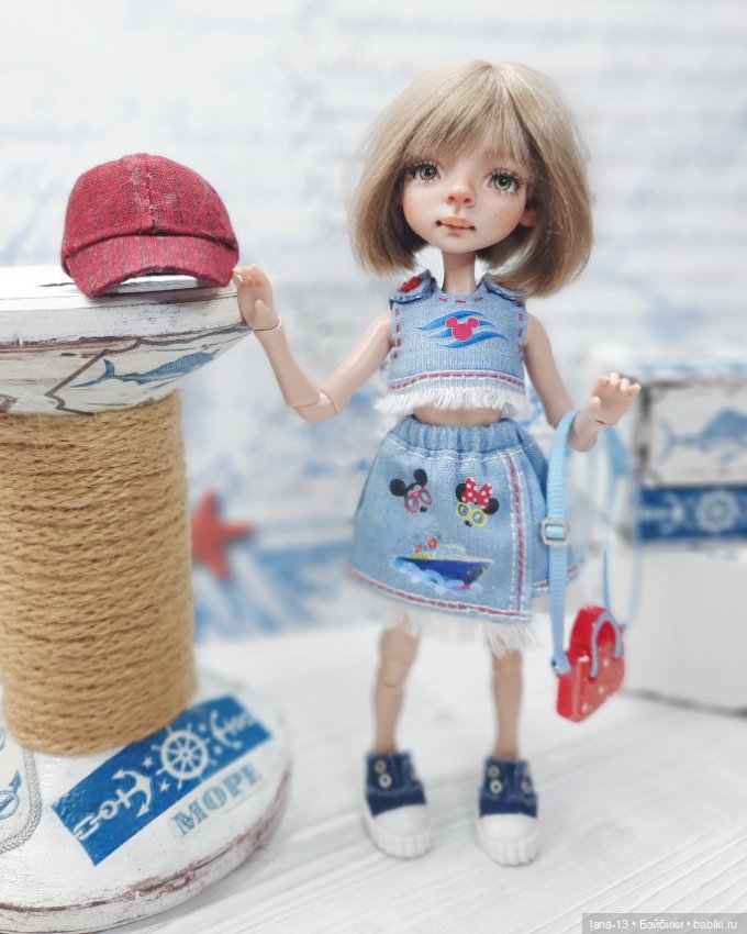 Призываем лето — Одежда и обувь для кукол своими руками: фото (фото 7)