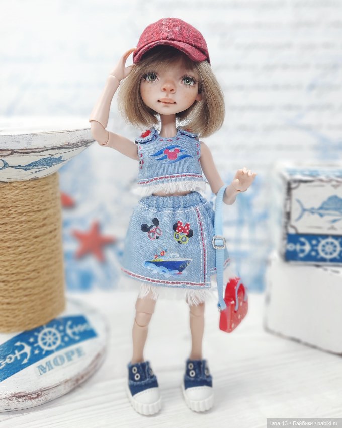 Призываем лето — Одежда и обувь для кукол своими руками: фото (фото 4)