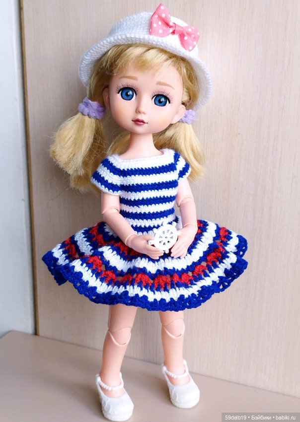 Ветер с моря дул — Одежда и обувь для кукол своими руками: фото (фото 10)