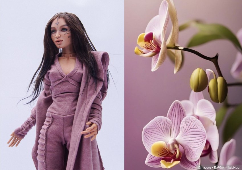 Сияющая Орхидея — Куклы Dart dolls (Анна Шиткина): российские BJD (БЖД)