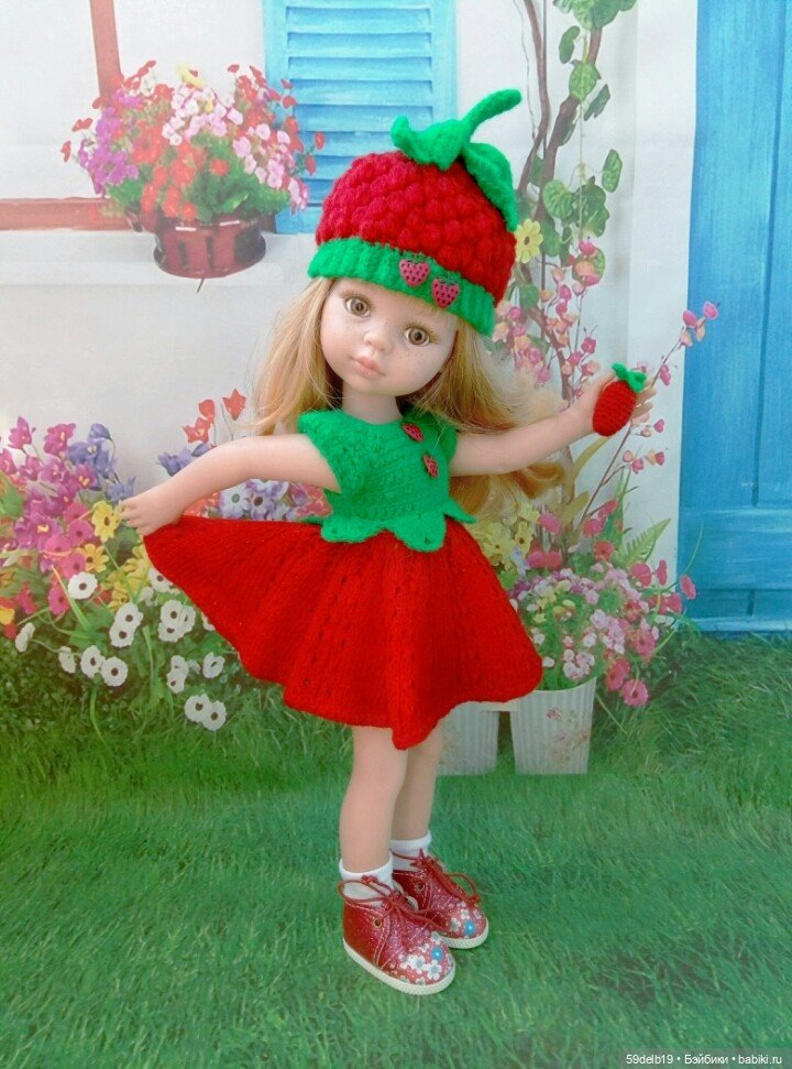 Зреет на даче клубника — Куклы Paola Reina (Паола Рейна): новинки