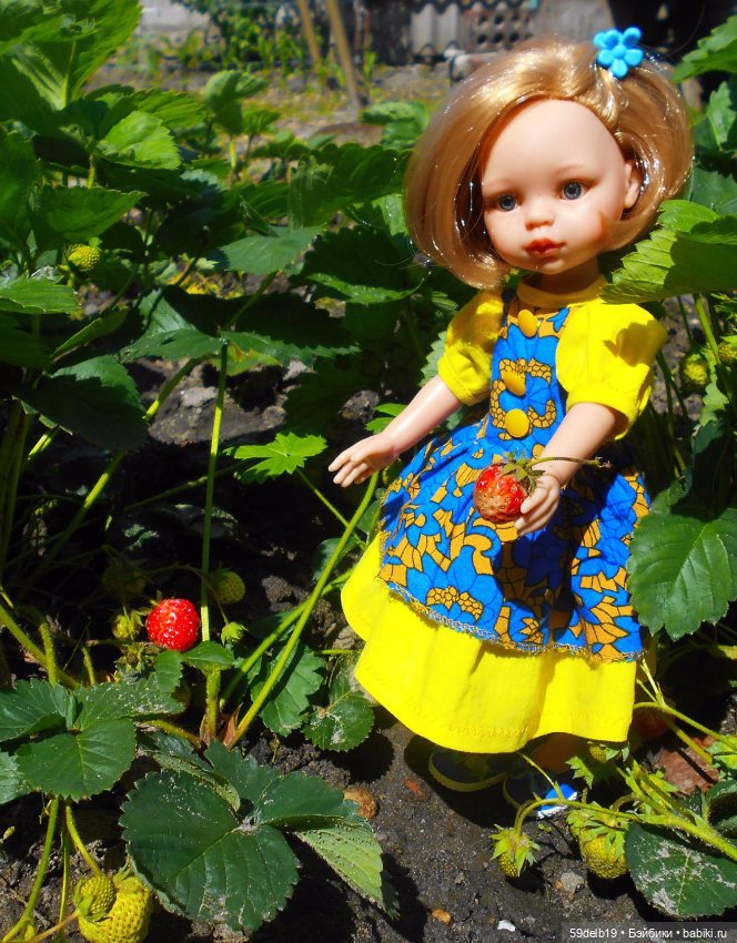 Зреет на даче клубника — Куклы Paola Reina (Паола Рейна): новинки