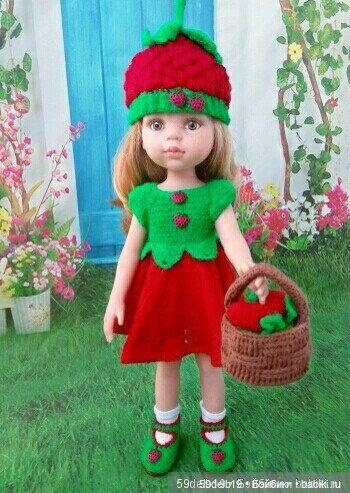 Зреет на даче клубника — Куклы Paola Reina (Паола Рейна): новинки (фото 8)