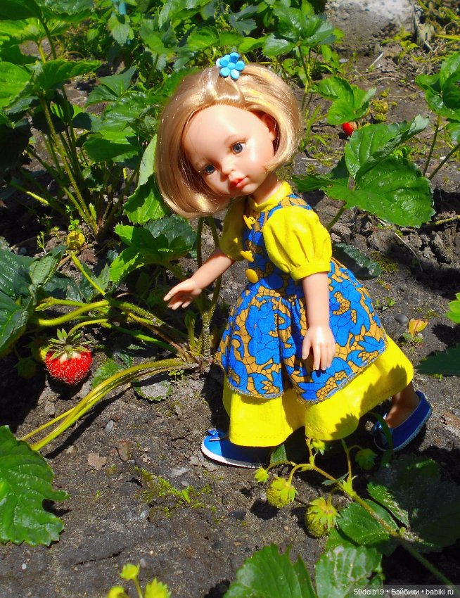 Зреет на даче клубника — Куклы Paola Reina (Паола Рейна): новинки