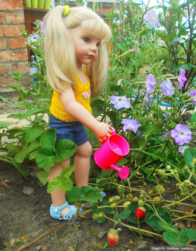 Зреет на даче клубника — Куклы Paola Reina (Паола Рейна): новинки