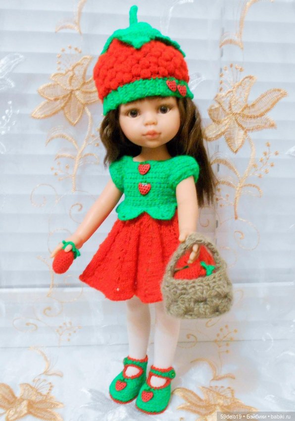 Зреет на даче клубника — Куклы Paola Reina (Паола Рейна): новинки (фото 7)