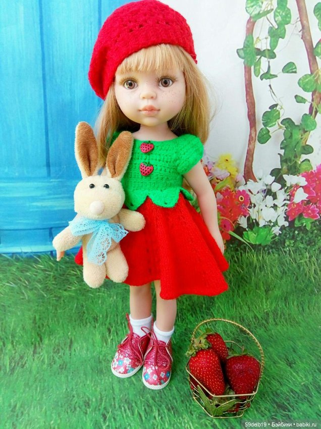 Зреет на даче клубника — Куклы Paola Reina (Паола Рейна): новинки